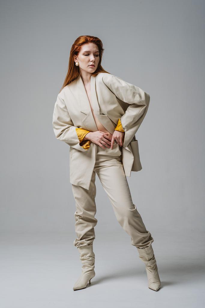 Брюки прямого кроя