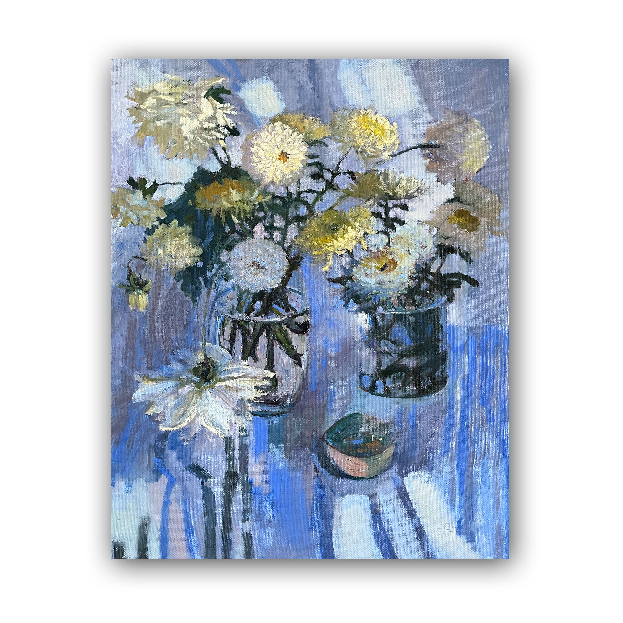 Картина "Голубая симфония"