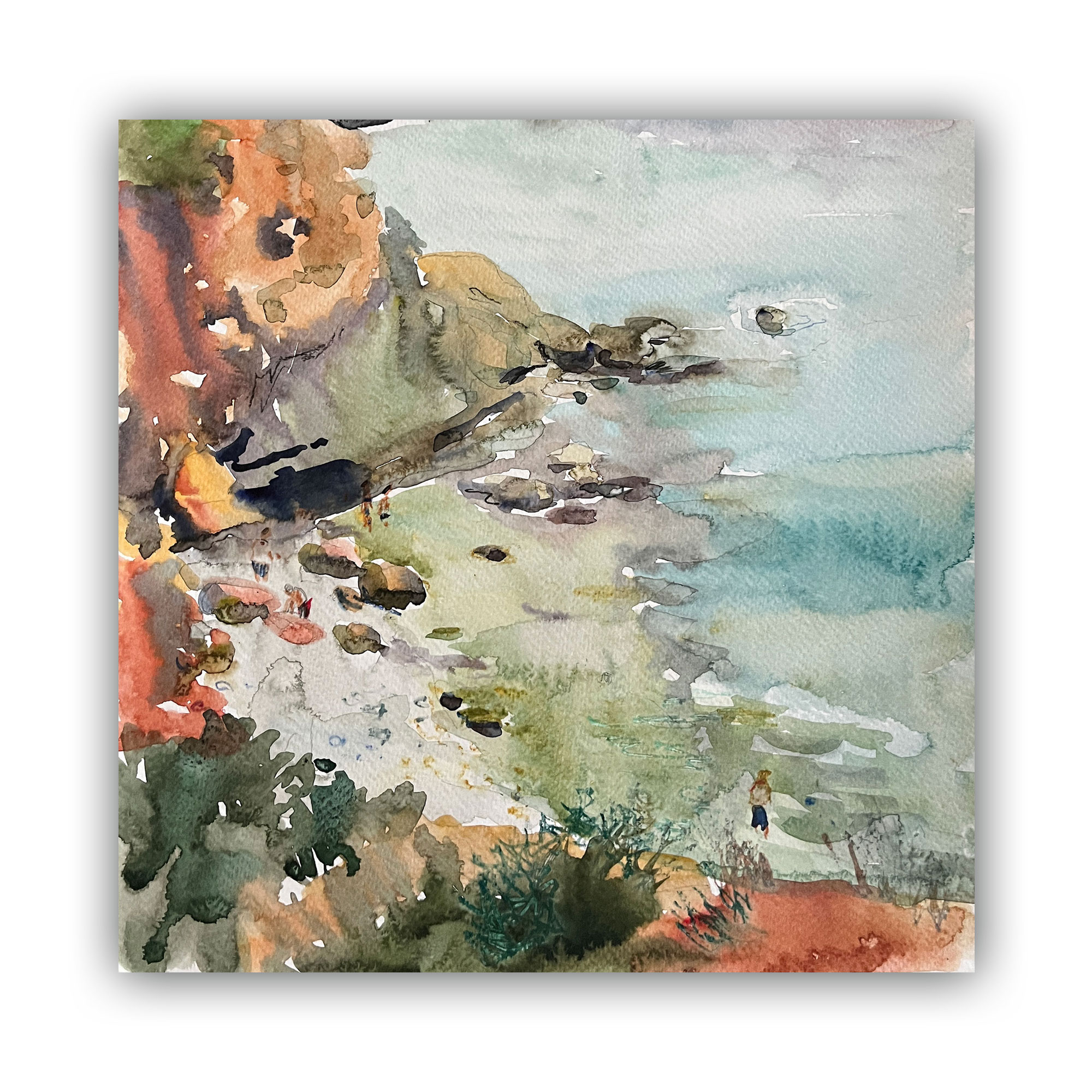 Картина "Бухта Радужная"