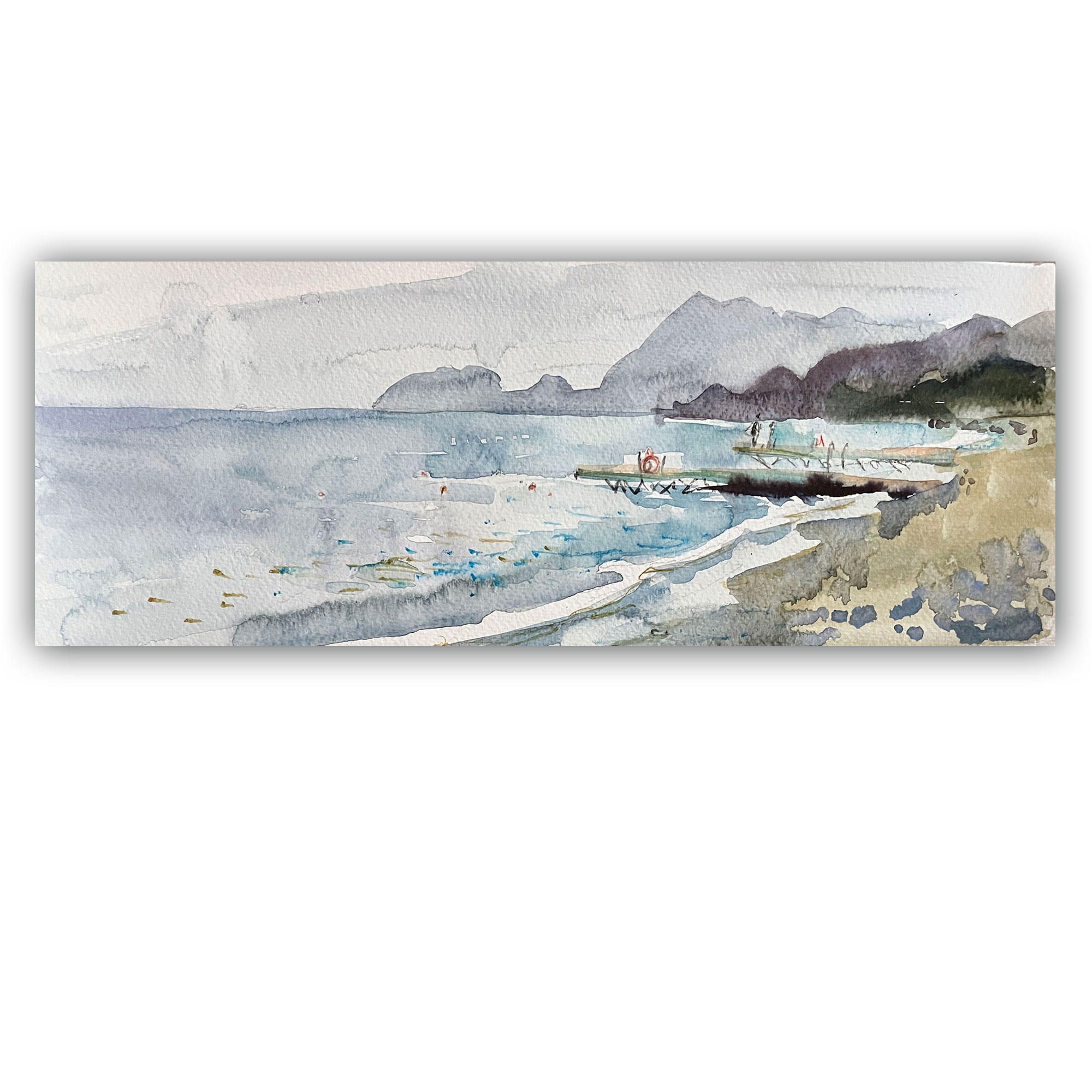 Картина"Закат в облака"