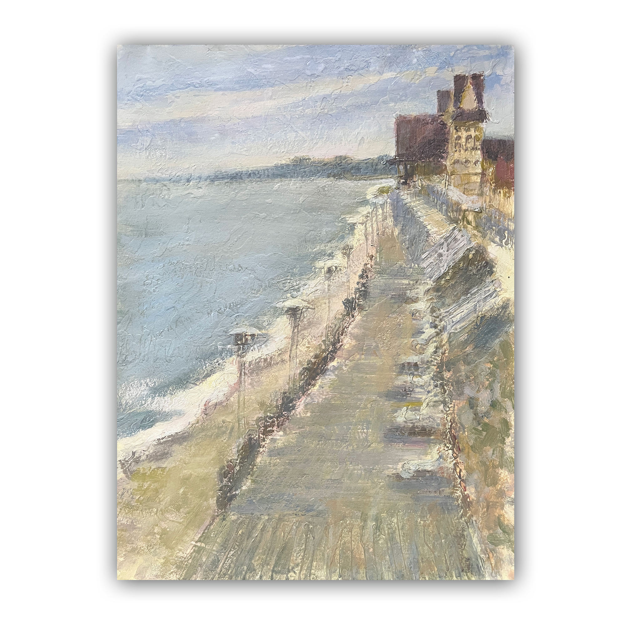 Картина "Калининград. Променад"