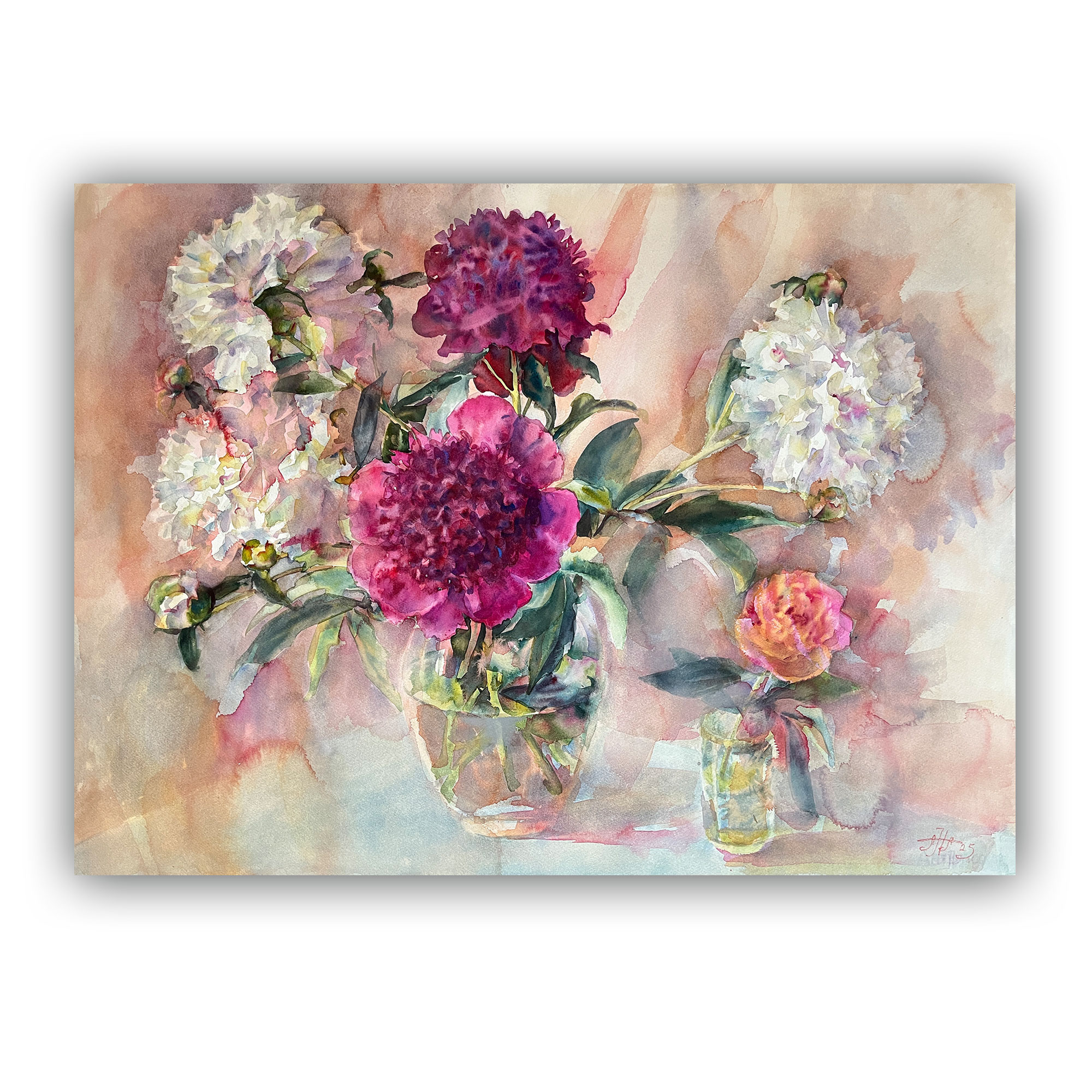 Картина "Пионы от Аэлиты"