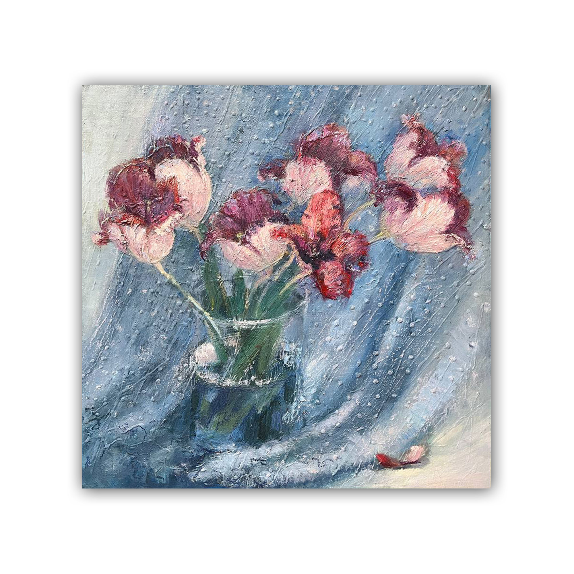 Картина "Тюльпановый вечер"