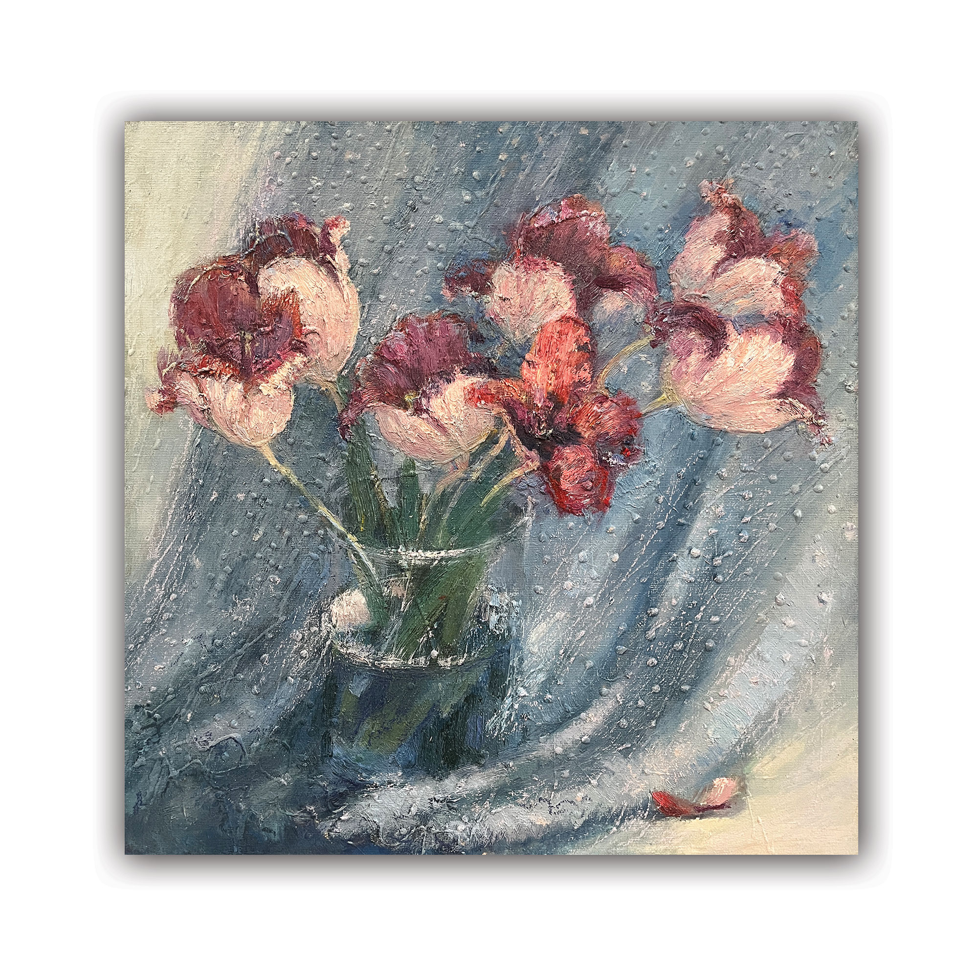 Картина "Тюльпановый вечер"