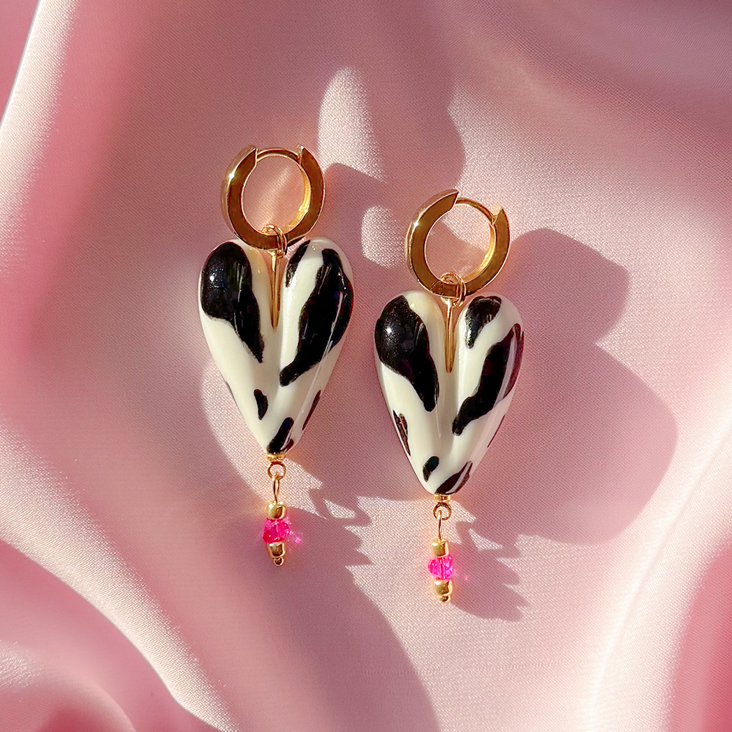 СЕРЬГИ "МУ_МУ" СЕРДЦЕ