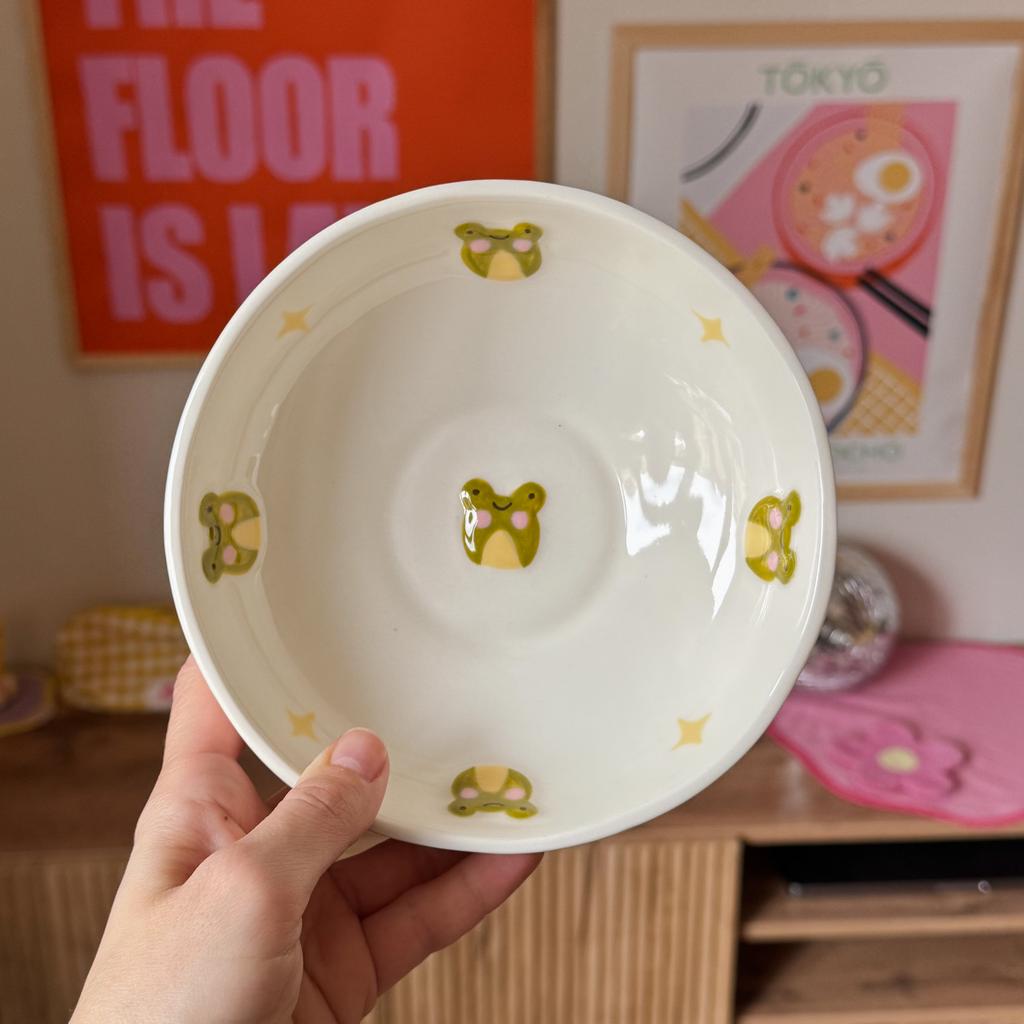 ТАРЕЛКА ГЛУБОКАЯ "ЛЯГУХИ"