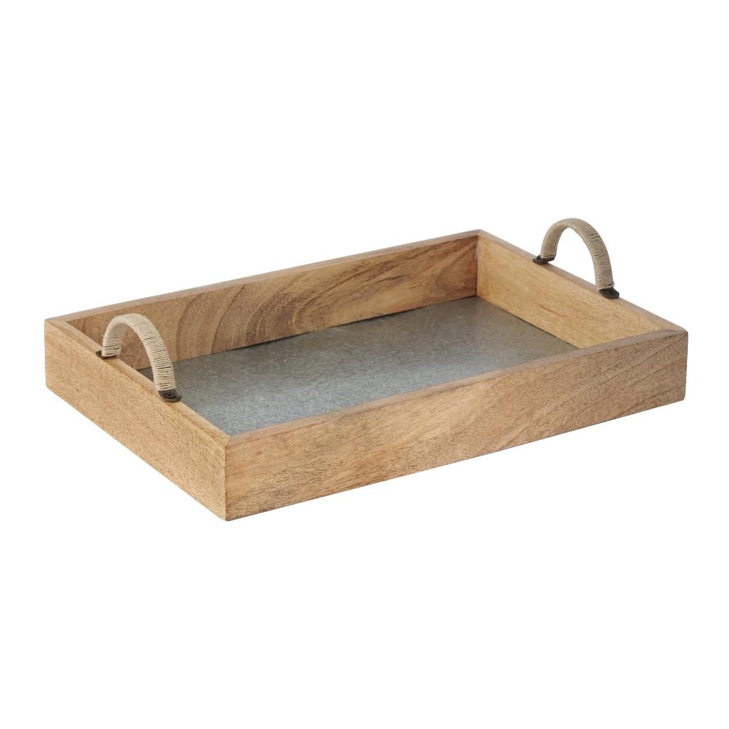 046587-3 / Поднос hand made в стиле Лофт 38 см