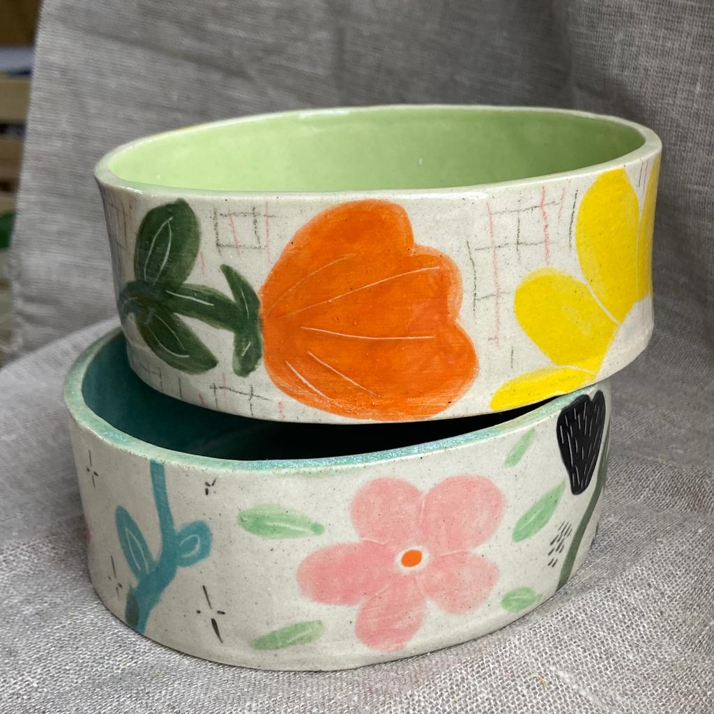 Боул "Цветы"