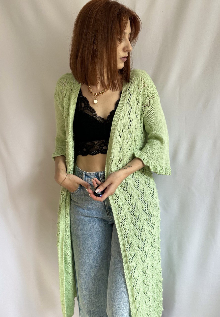 Ажурный кардиган "Wisteria cardi"