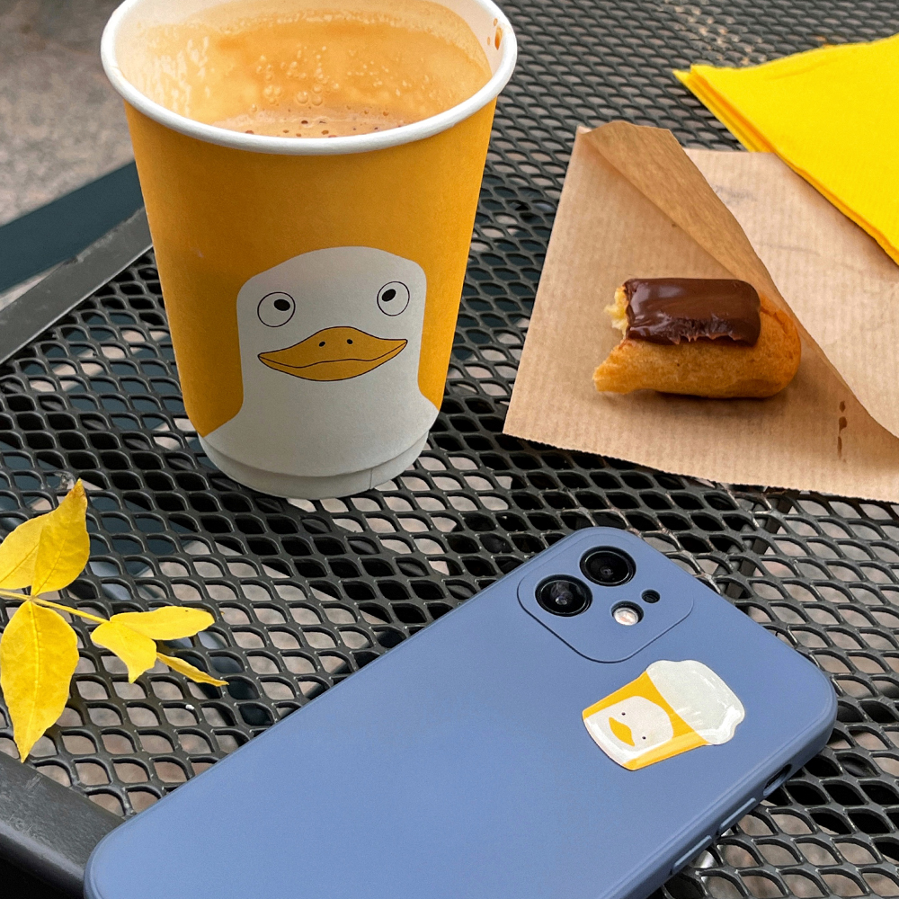 Стакан с уткой