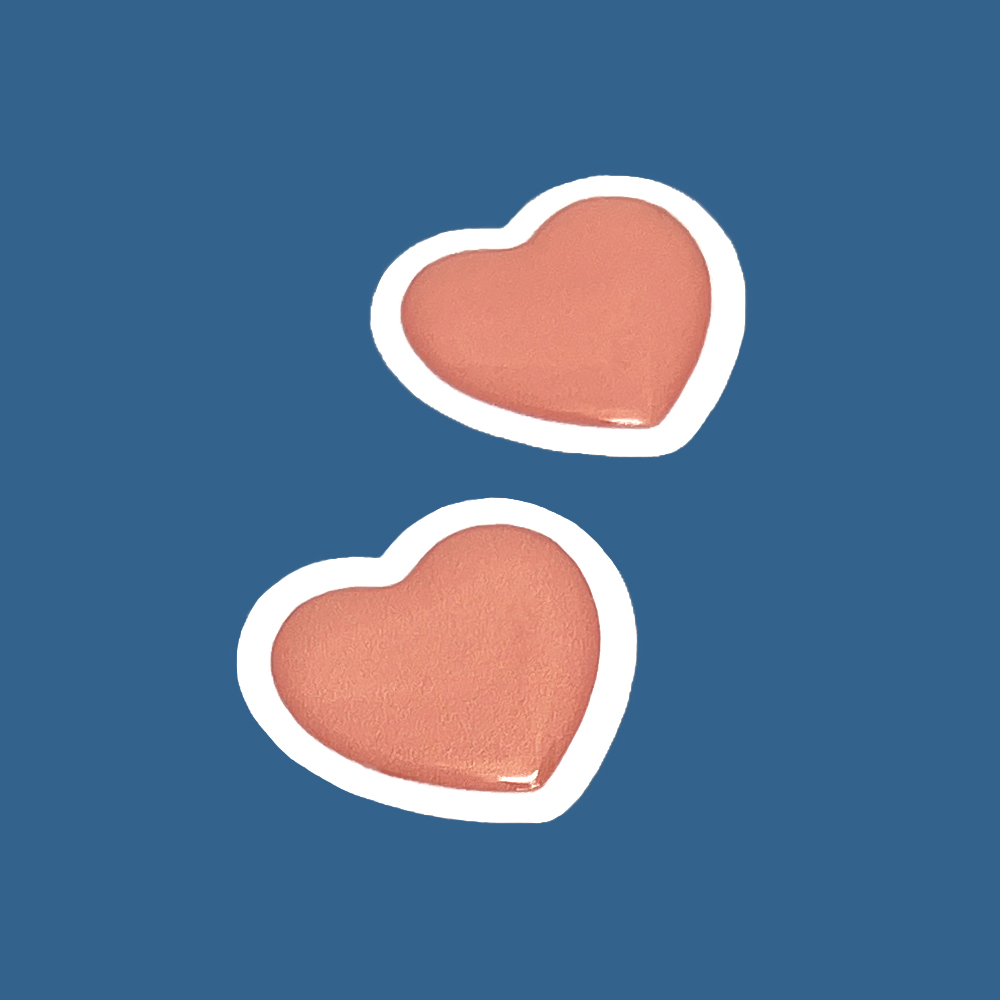 Два сердечка