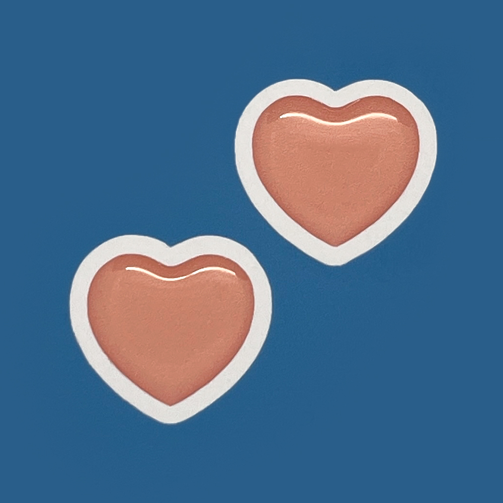 Два сердечка