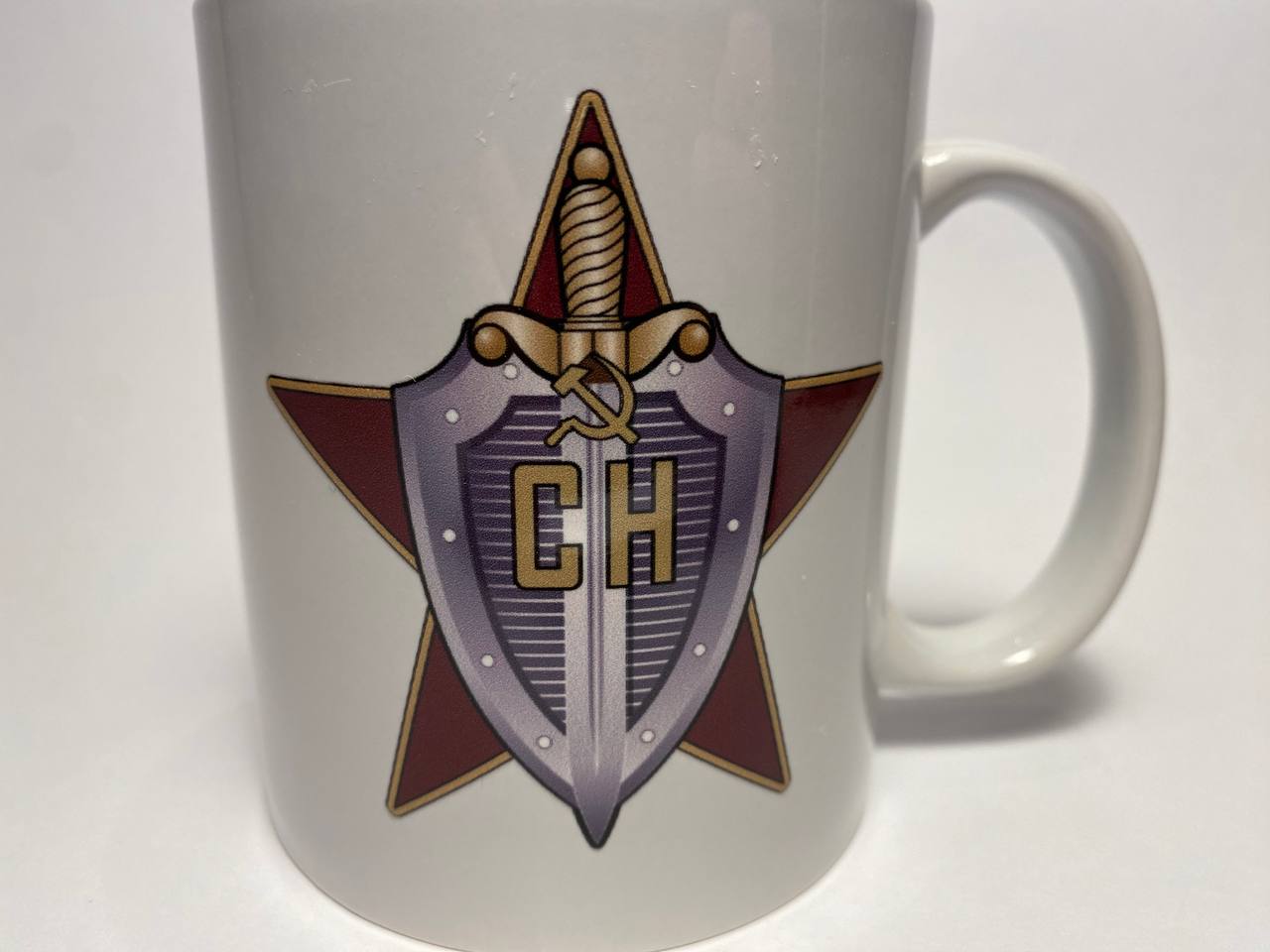 Кружка "Отличник спецназа" (белая)