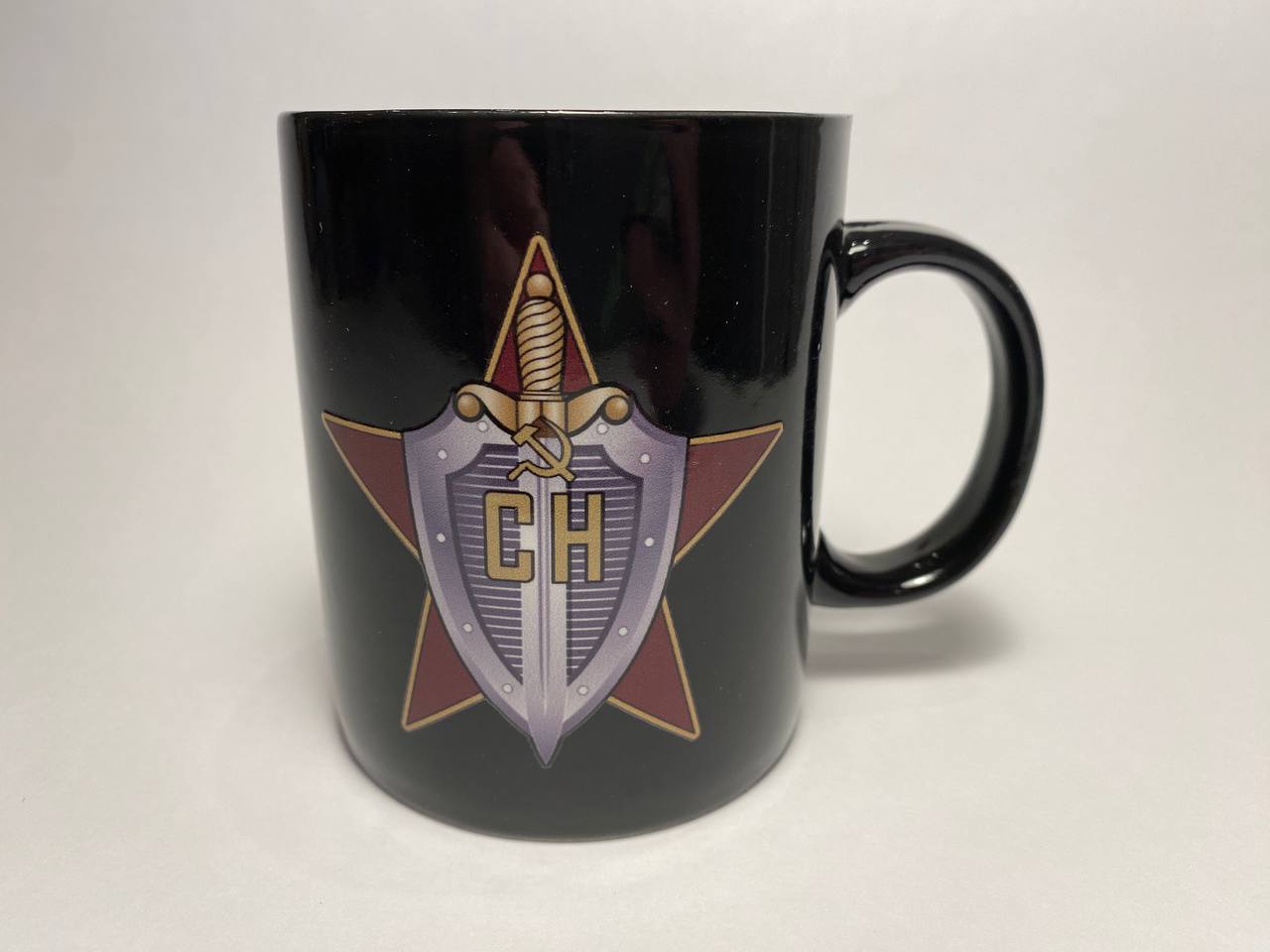 Кружка "Отличник спецназа" (черная)