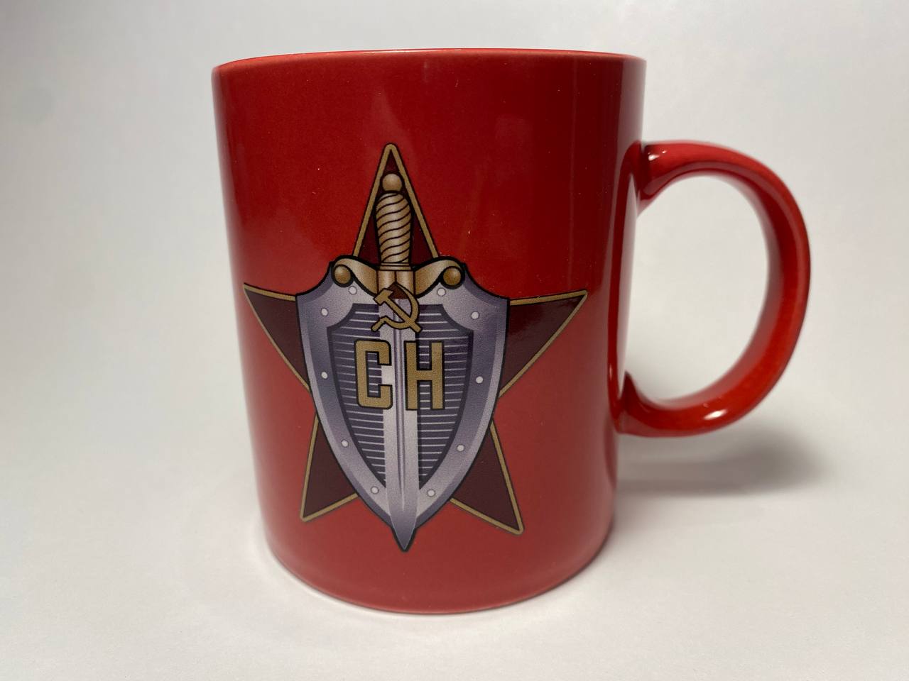 Кружка "Отличник спецназа" (красная)