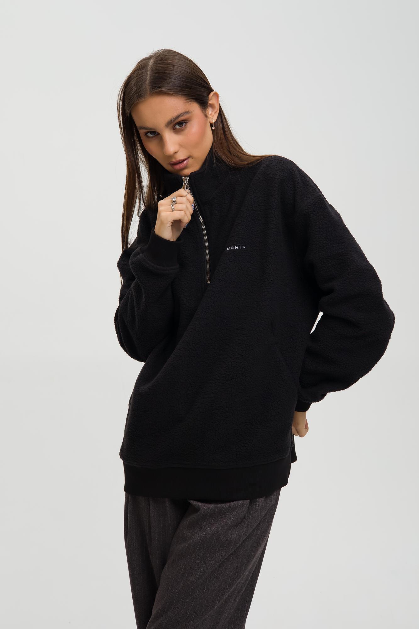 Half-zip флисовый свитшот Misha