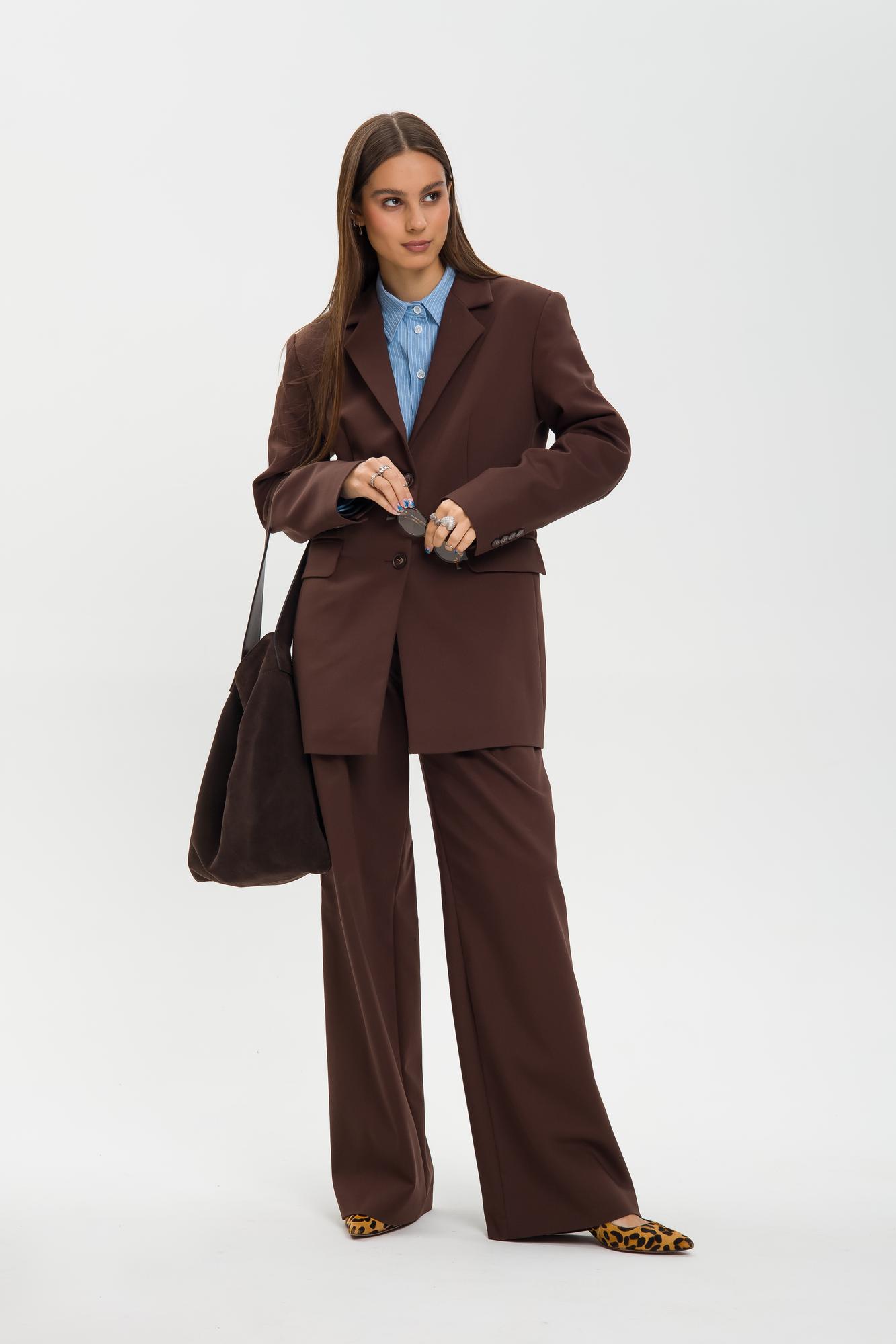 Жакет Brownie шоколадного цвета