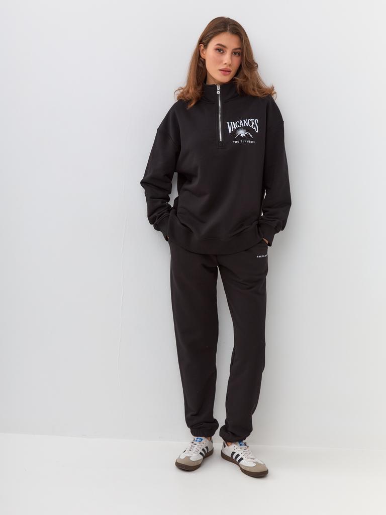 Джоггеры черные