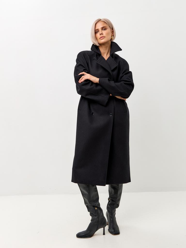 Пальто реглан Alex black