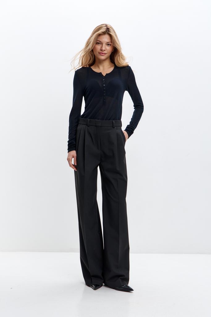 Брюки с защипами Luna