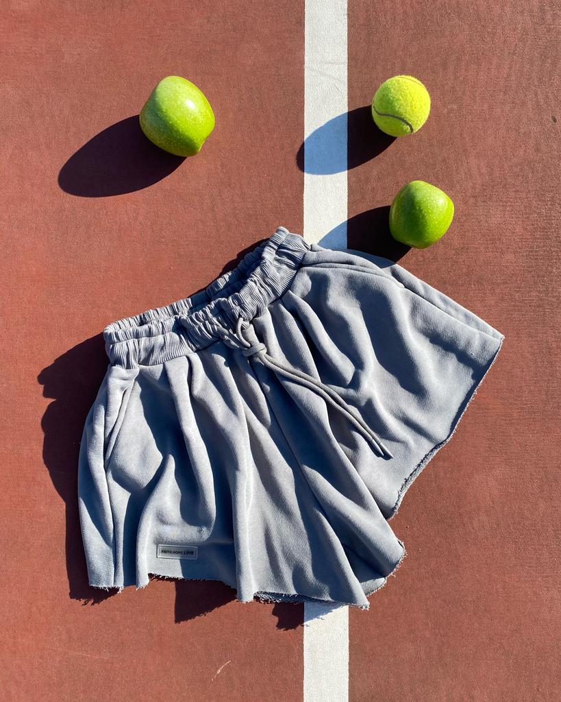 SHORTS peach grey