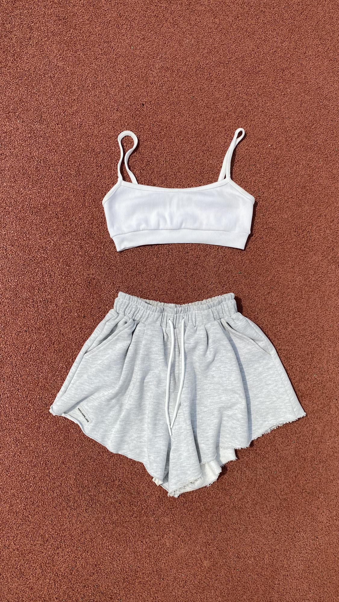 SHORTS peach melange