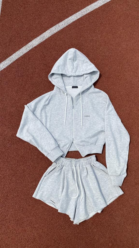 HOODIE peach melange