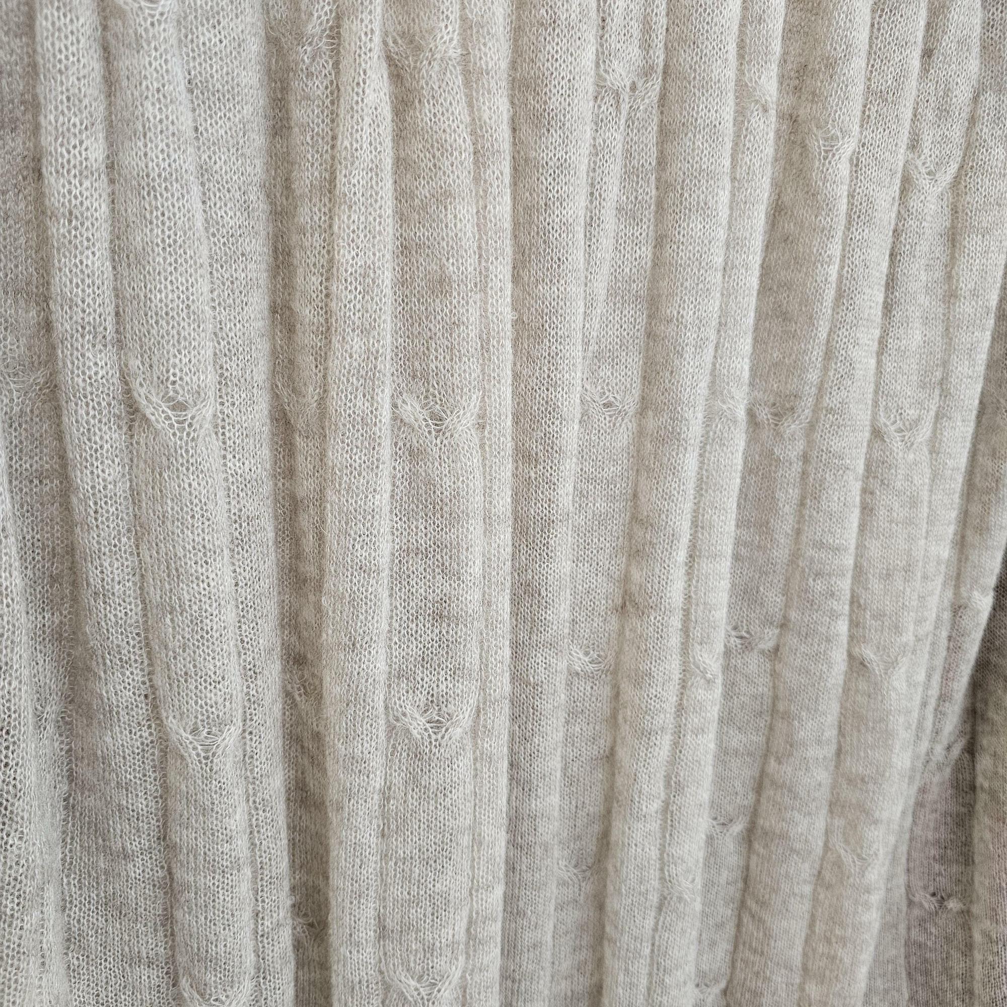 Плед Косы мохер