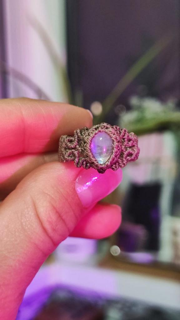 Кольцо "Fairy", лунный камень, 17р