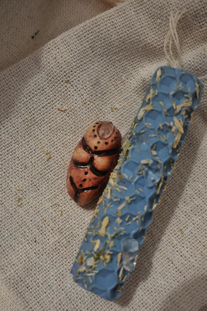 Керамическая Берегиня мини "Горный Хрусталь"