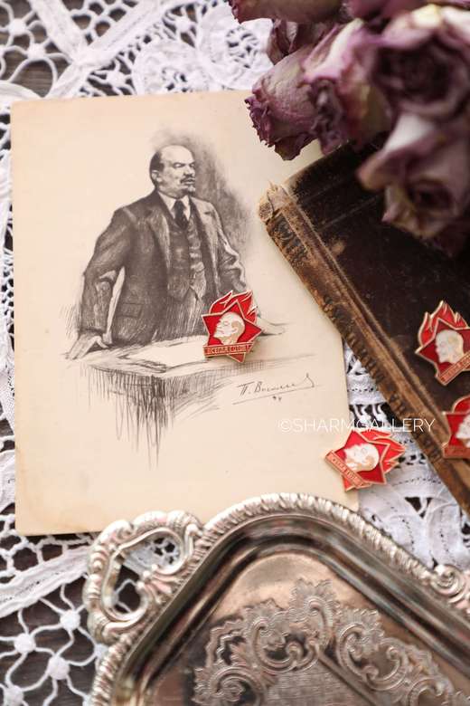 Советский пионерский значок «Всегда готов!», металл, СССР.