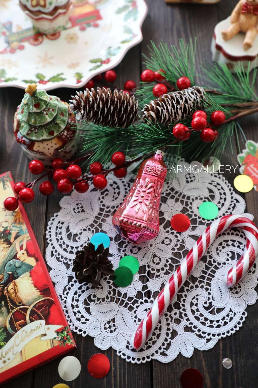 Колокольчик ярко - розовый! №4. Елочная игрушка, стекло, СССР.