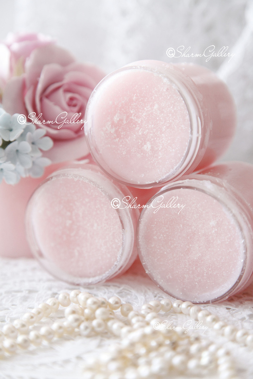 Сахарный скраб "Sweet pink" - спа уход для тела.