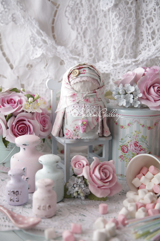 Крупеничка "Чудо" славянская кукла - оберег для дома, ручная работа.