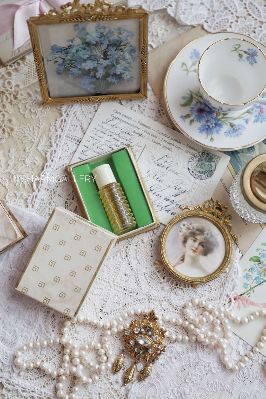 Винтажные духи «Лесной Ландыш» ф-ка Северное сияние Ленингад СССР.