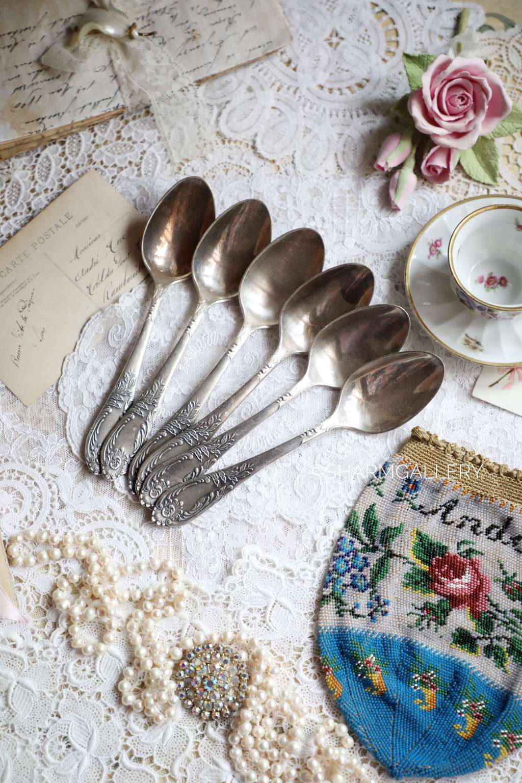 Мельхиоровые столовые ложки. Набор №129 в коробке. CCCP, ЗИШ.