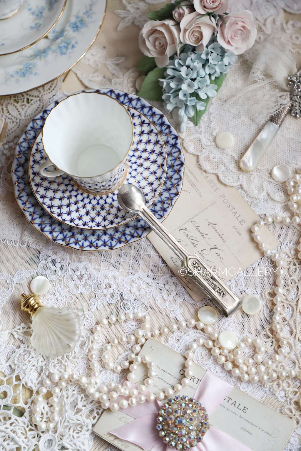 Мельхиоровые щипцы для сахара филигрань скань. СССР.