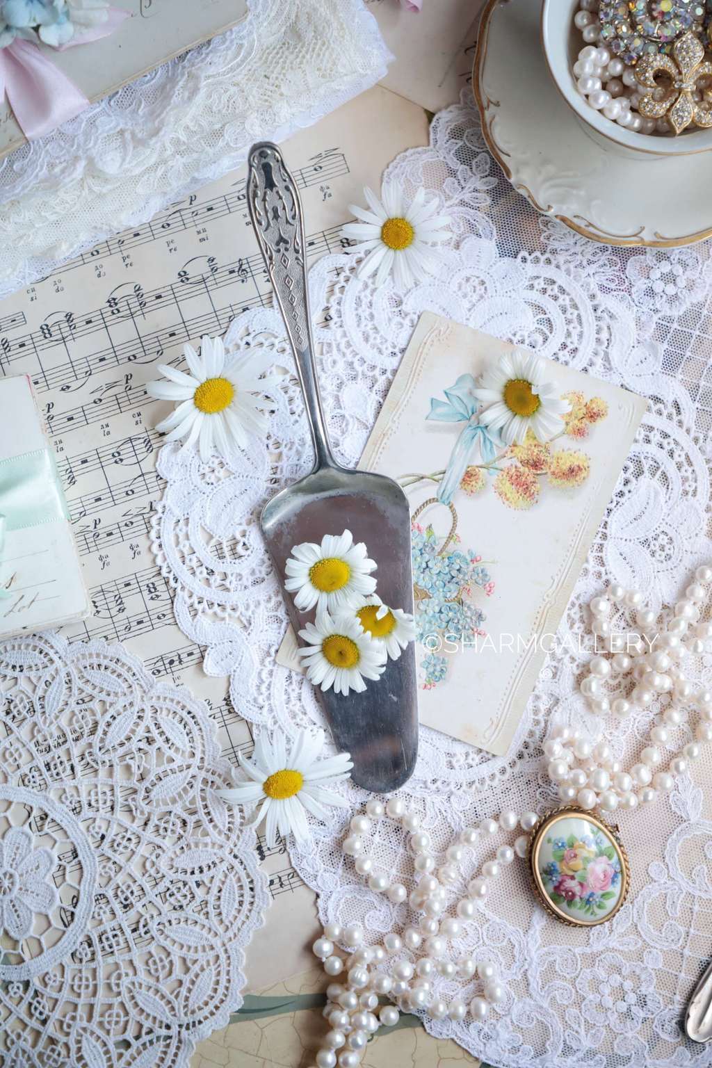 Лопатка для торта, пирожных 23см. Нержавейка, СССР.