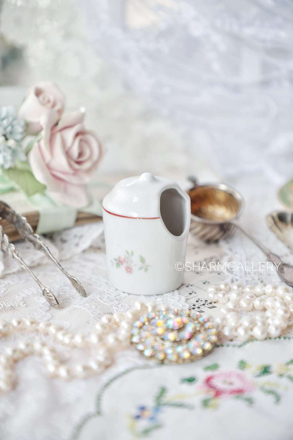 Старинная солонка  фарфор СССР. №6.