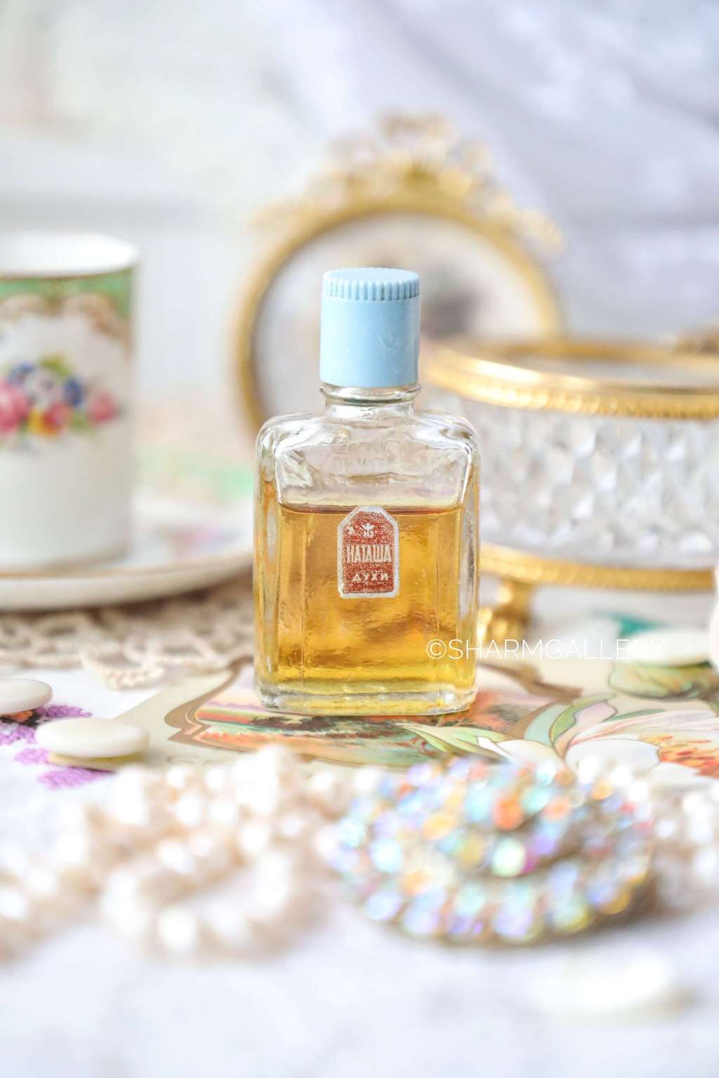 Винтажные духи "Наташа", №6. Новая Заря СССР, без коробки.