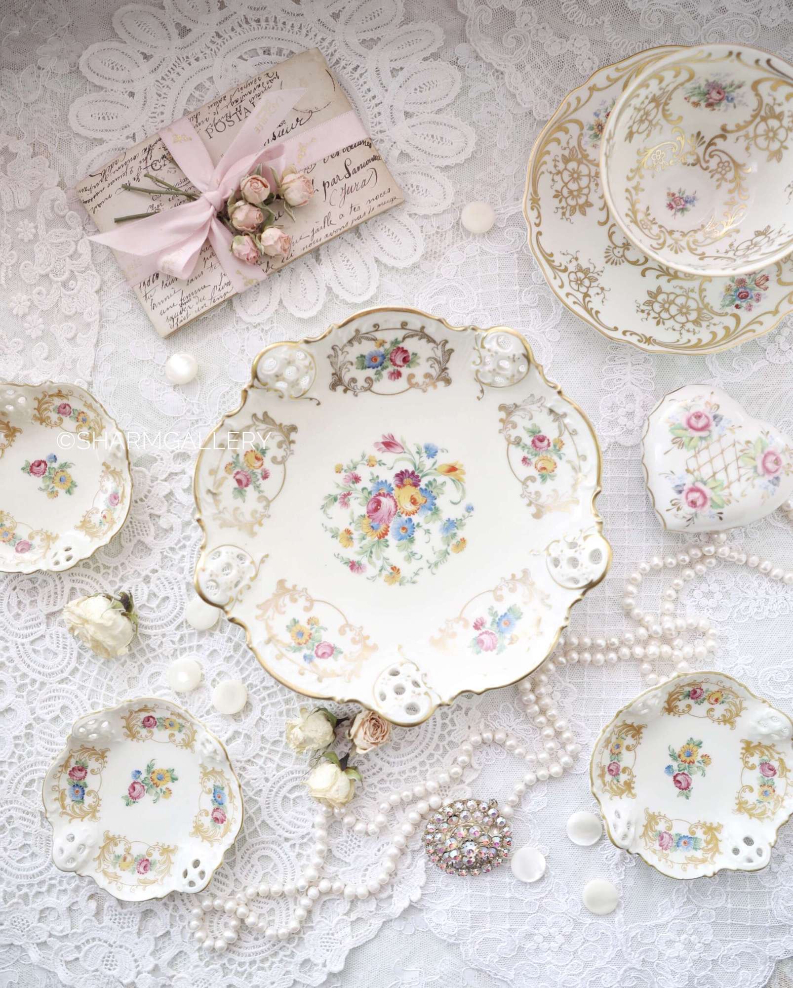 Блюдо сухарница Розенталь Rosenthal серия Moliere, Германия.