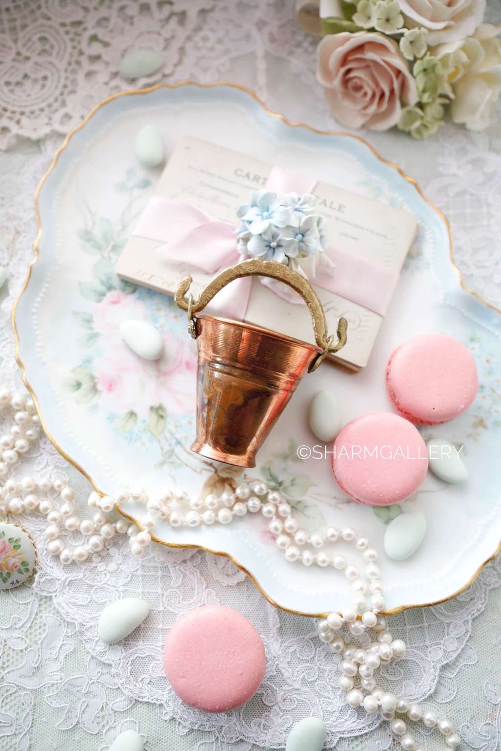 Медное миниатюрное ведерко, Германия