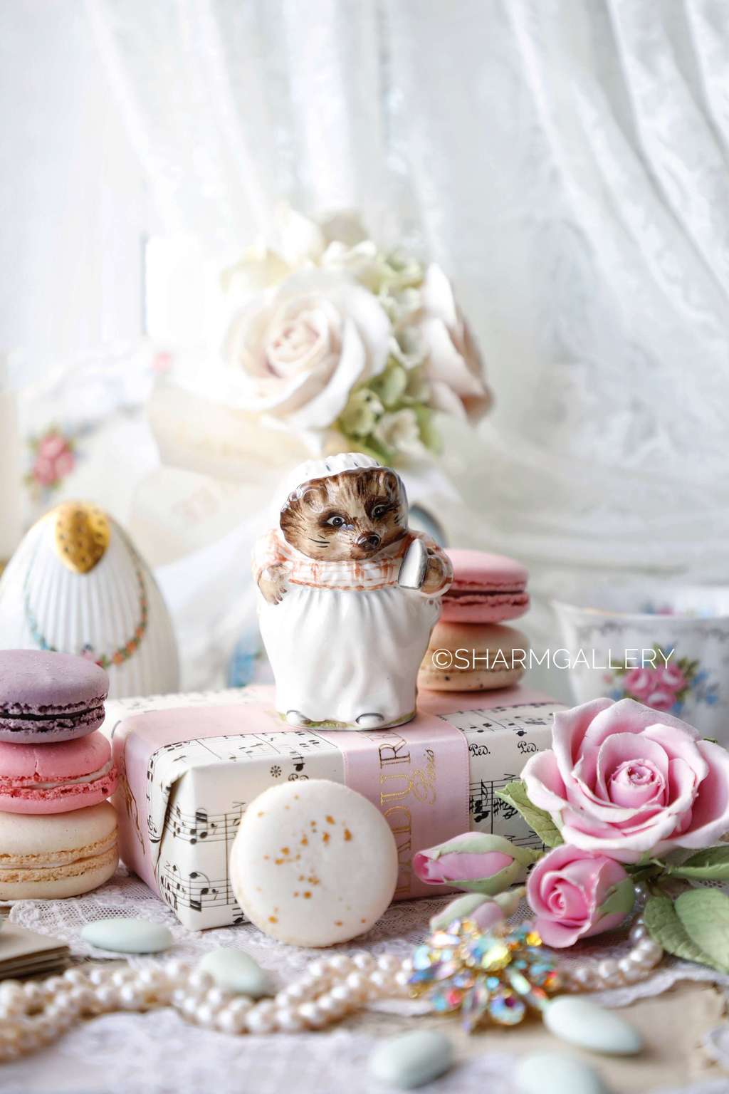 Статуэтка Ежиха Mrs Tiggy Winkle, Beatrix Potter, Royal Albert, Англия 1989г.