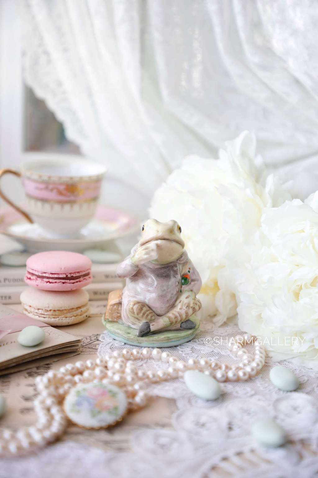 Статуэтка Лягушка Jeremy Fisher, Beatrix Potter, Royal Albert, Англия 1989г.