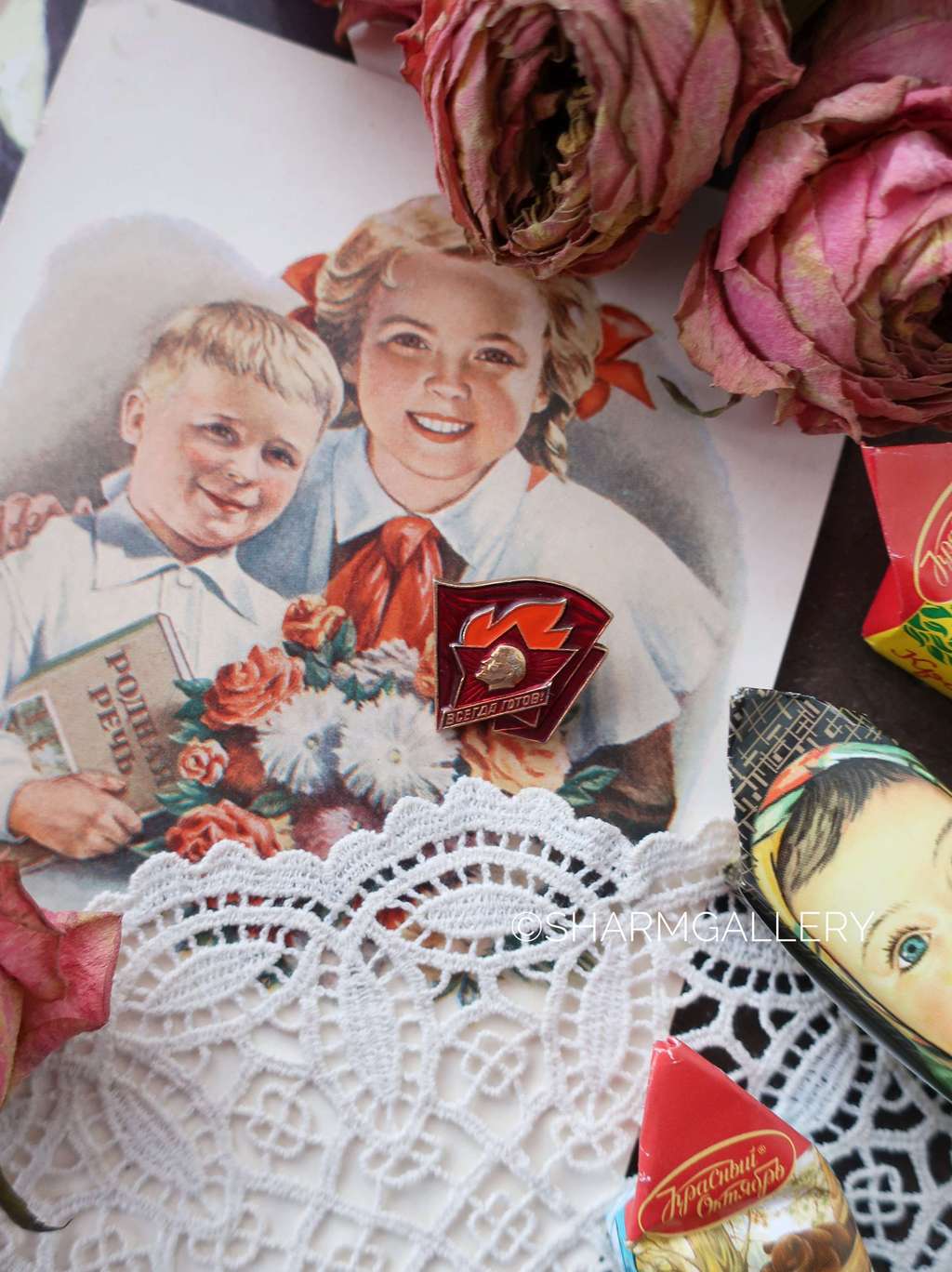 Советский пионерский значок Старший пионер «Всегда готов!», металл, СССР.