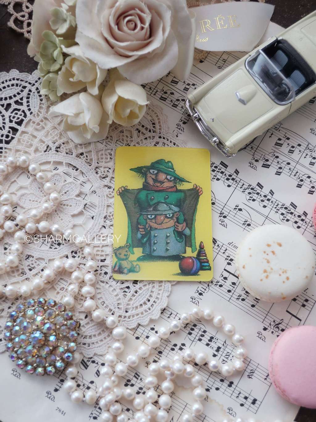 Стерео календарик №21, мультфильмы СССР. "Следствие ведут колобки" 1988г.