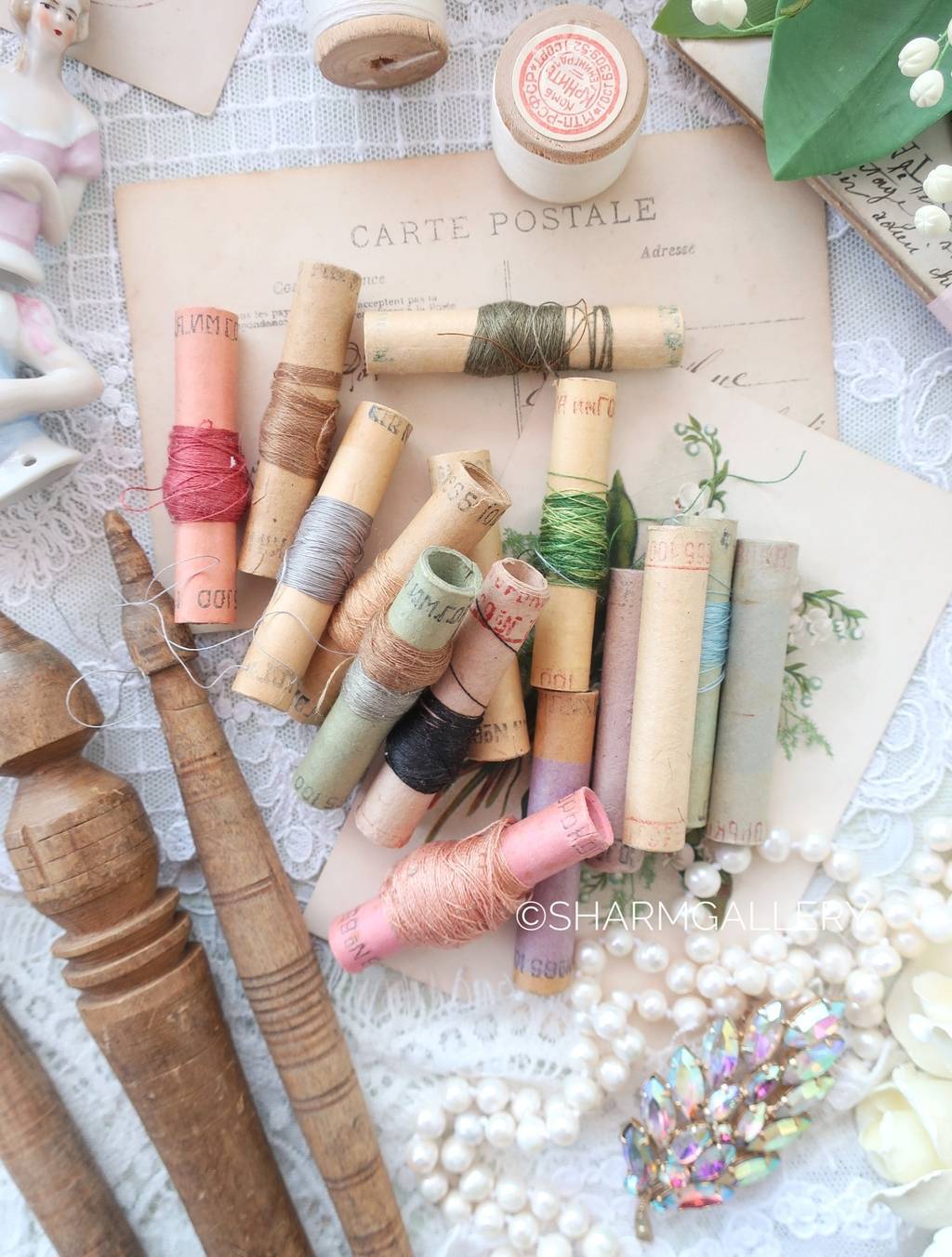 Пустые бобины для ниток 15шт., СССР.