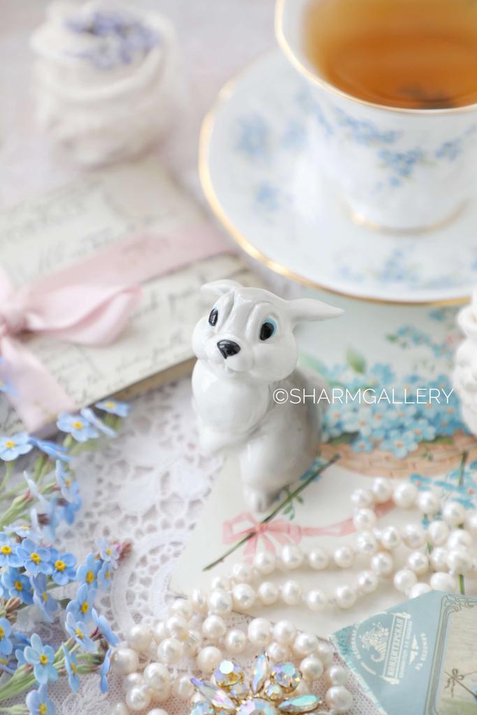 Статуэтка «Зайка» фарфор.