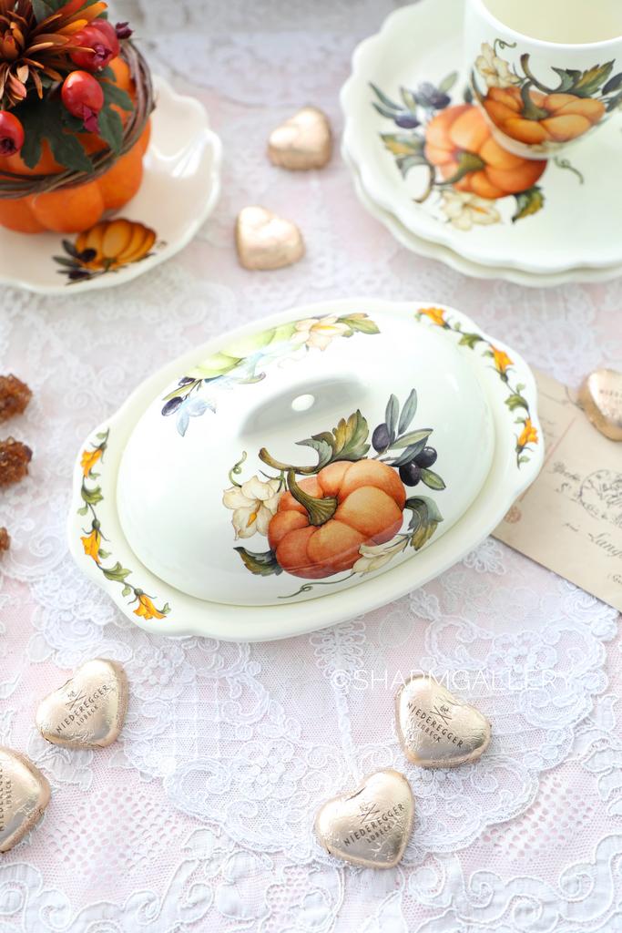 Масленка «Тыква» керамика NUOVA Италия.