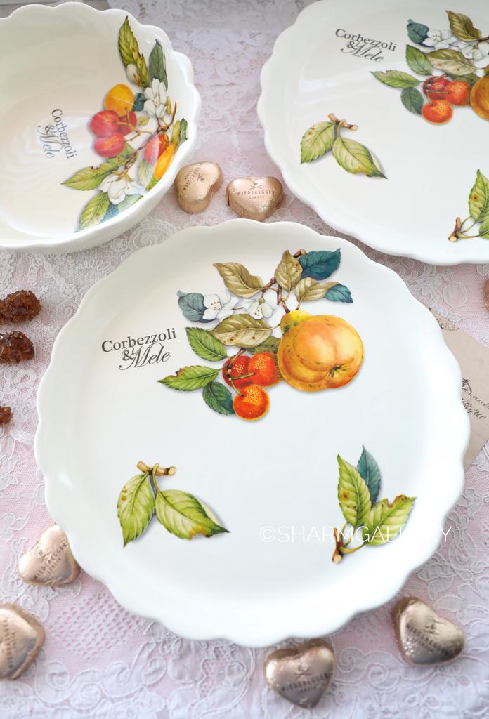 Тарелка 26,5см. «Груша» керамика NUOVA Италия.